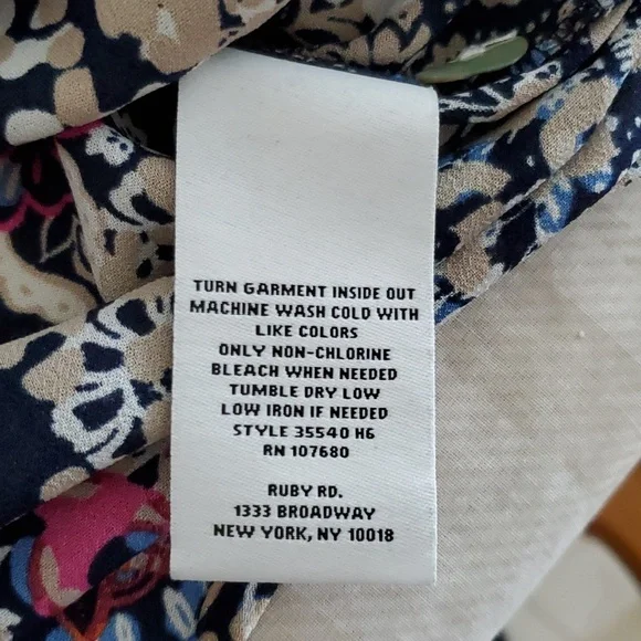 Ruby Rd. Blouse XL. - Picture 7 of 7